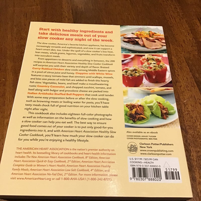 American Heart Association Healthy Slow Cooker Cookbook