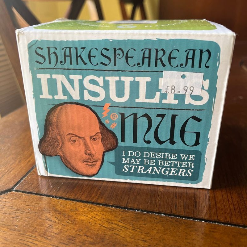 Shakespearean insults mug