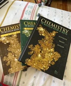 Chemistry bundle:(textbook, study guide, & student solutions manual)