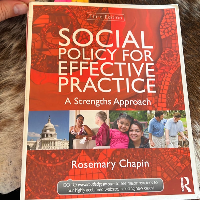 Social Policy for Effective Practice