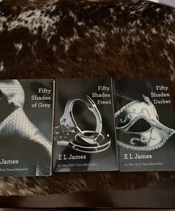 Fifty Shades of Grey Trilogy books 1-3