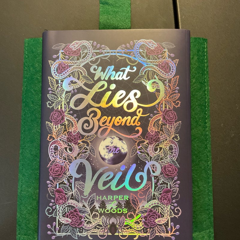 What newest Lies Beyond the Veil by Harper L Woods BOOKISH BOX