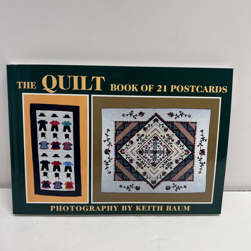 The Quilt Book of 21 Postcards