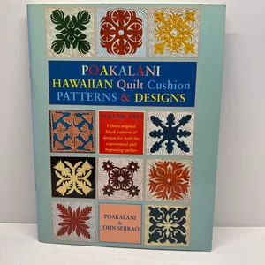 Poakalani Hawaiian Quilt Cushion Patterns and Design