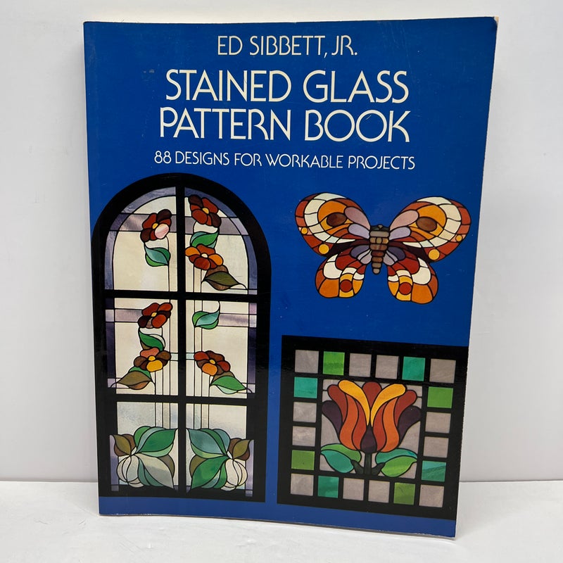 Stained Glass Pattern Book by Ed Sibbett, Paperback Pangobooks
