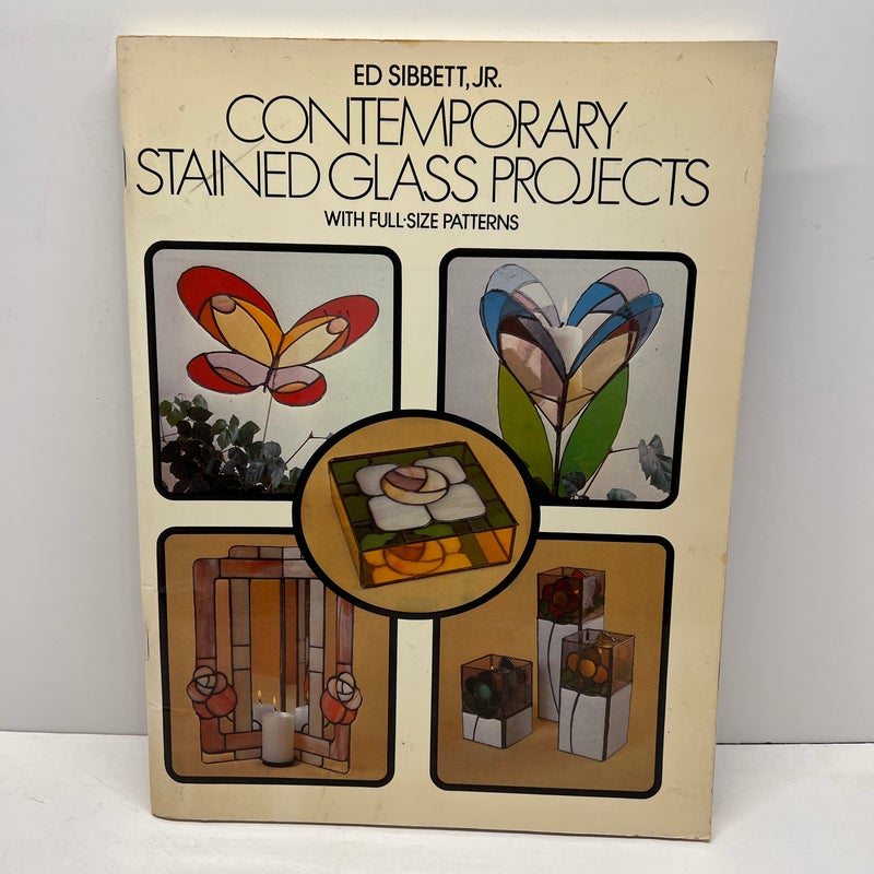 Stained Glass Pattern Book: 88 Designs for Workable Projects (Dover Crafts:  Stained Glass)