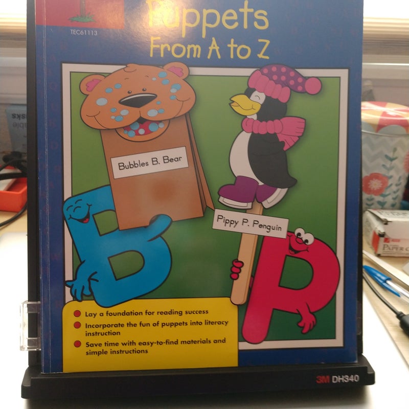 Alphabet Puppets from A to Z