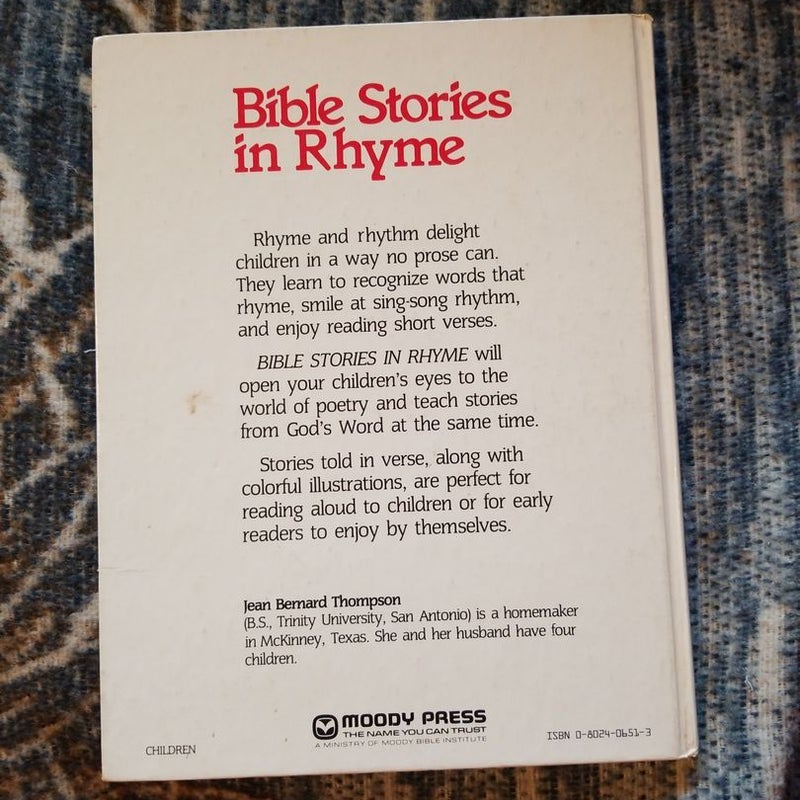 Bible Stories in Rhyme