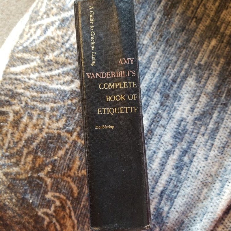 Amy Vanderbilt's Complete Book of Etiquette