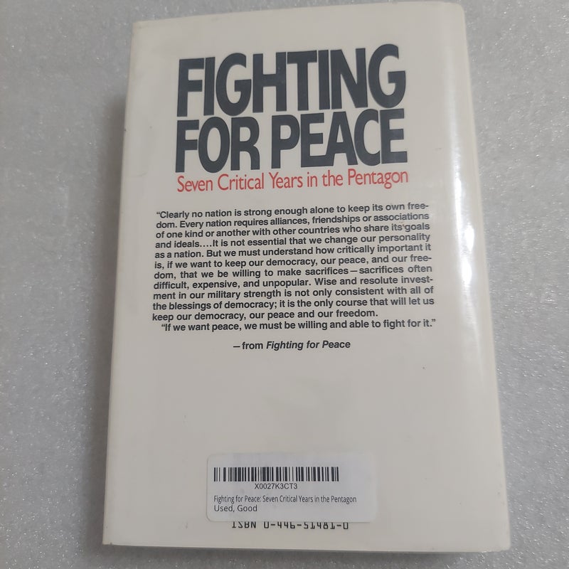 Fighting for Peace