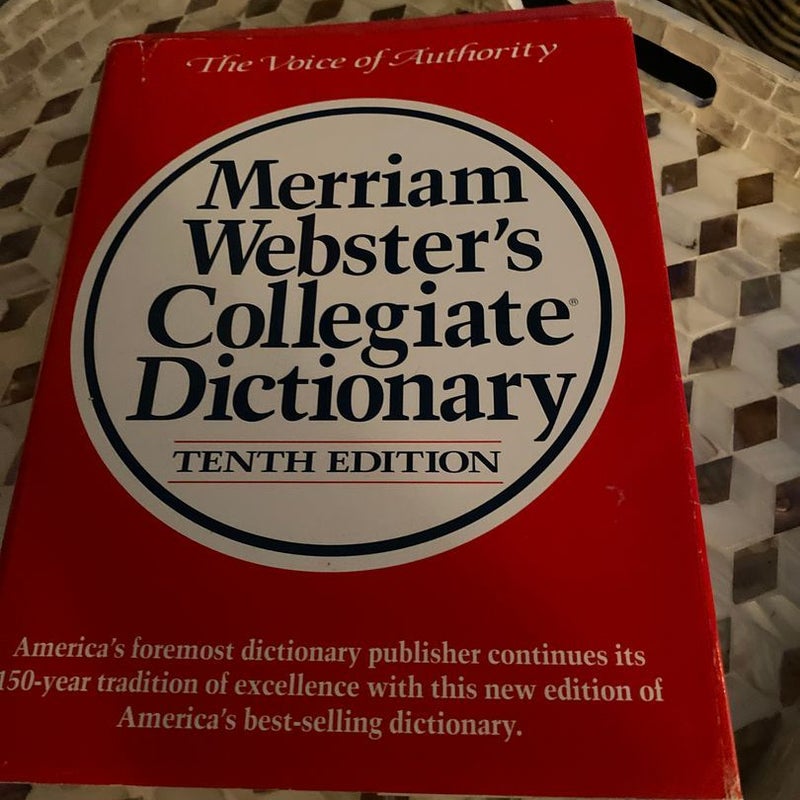 Merriam-Webster's Collegiate Dictionary