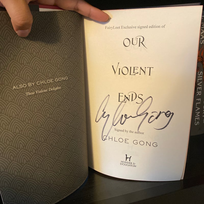 *SIGNED* These Violent Delights Duology