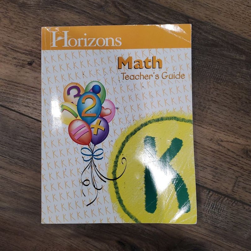 Horizons math K5 teacher guide