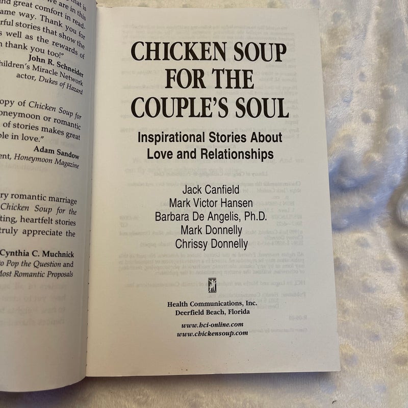 Chicken Soup for the Couple's Soul
