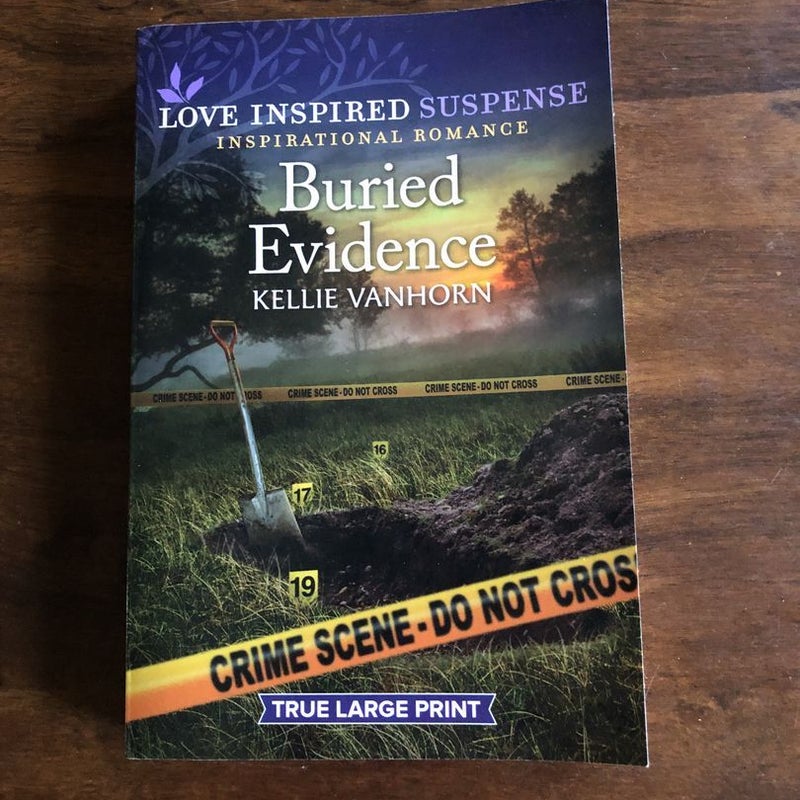 Buried Evidence  **Large Print**
