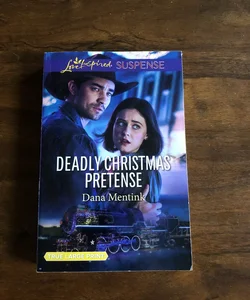 Deadly Christmas Pretense  **Large Print**