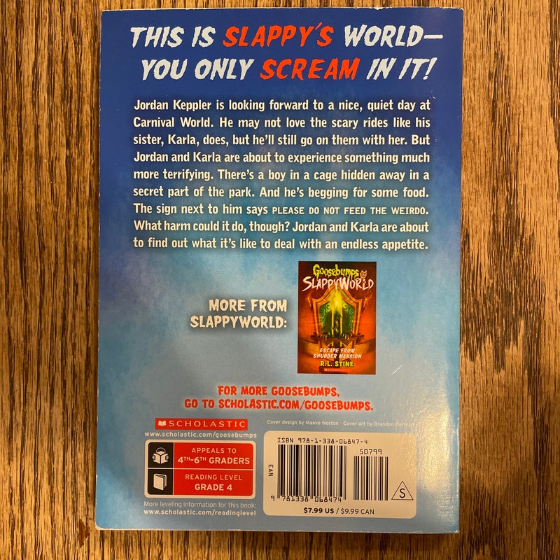 Please Do Not Feed the Weirdo (Goosebumps SlappyWorld #4)