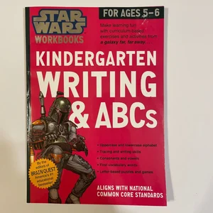 Star Wars Workbook: Kindergarten Writing and ABCs