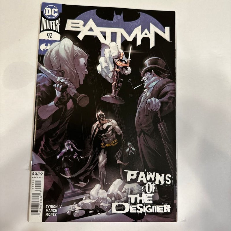 Batman pawns of the Designer 