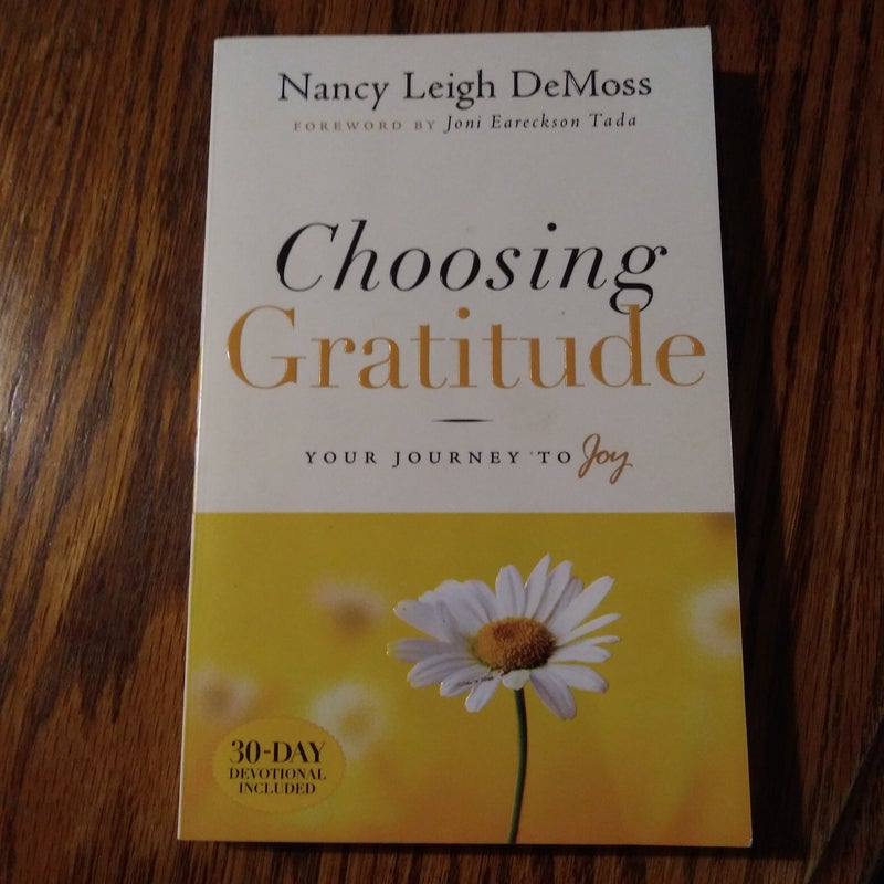 Choosing Gratitude