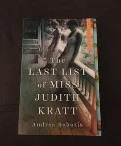 The Last List of Miss Judith Kratt