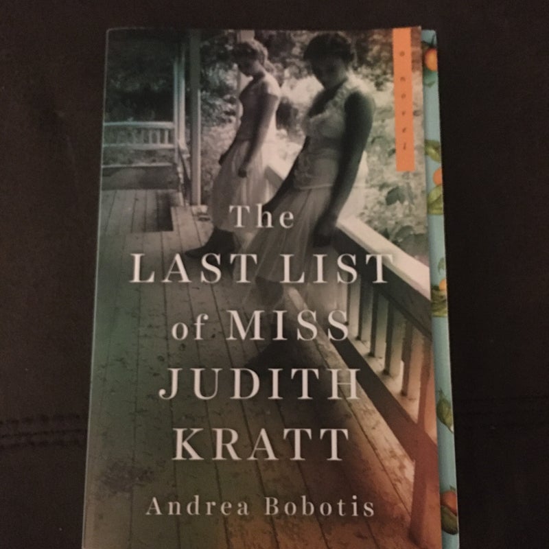 The Last List of Miss Judith Kratt