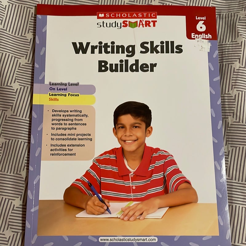 Scholastic Study Smart Writing Skills Builder Level 6