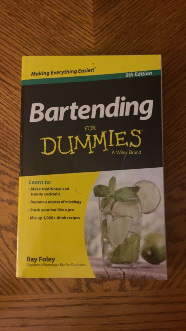 Bartending for Dummies