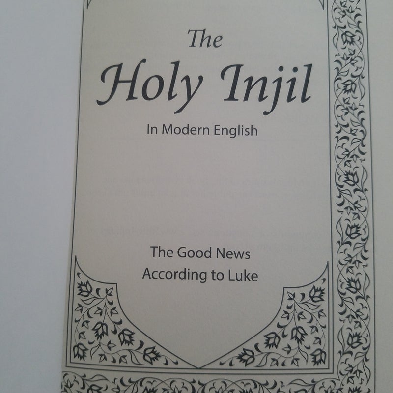 The Holy Injil In Modern English 