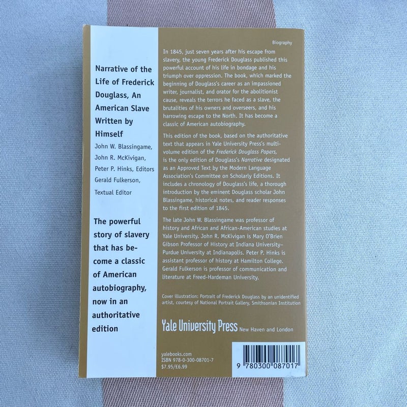 Narrative of the Life of Frederick Douglass, an American Slave