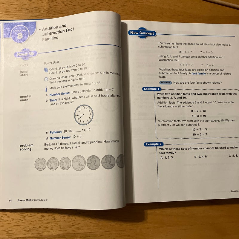 Saxon Math Intermediate 3