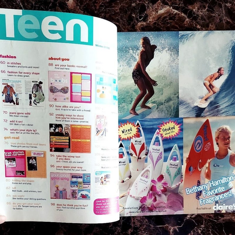 Teen Magazine Winter 2006 Emma Watson