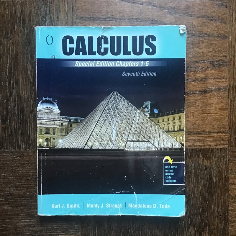 Calculus: Special Edition: Chapters 1-5