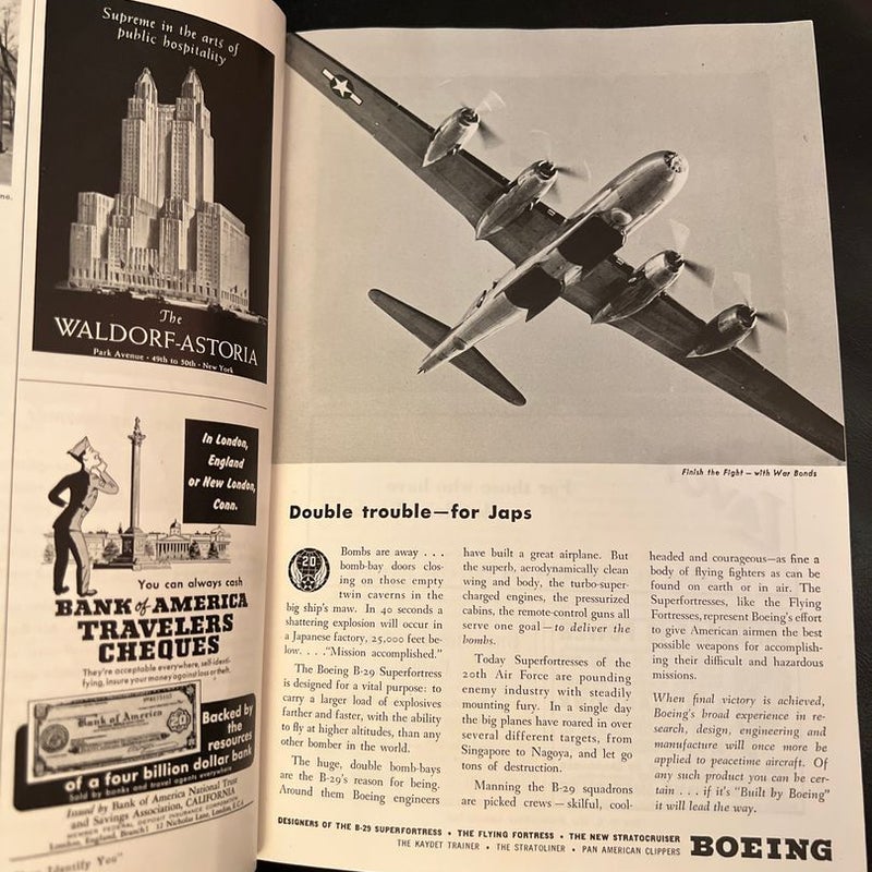 National Geographic Magazine, 1944 June