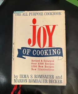 Joy of Cooking, VINTAGE cookbook