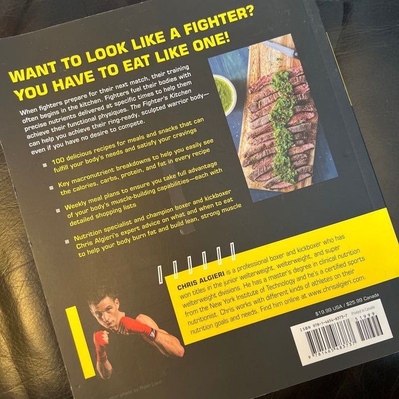 The Fighter's Kitchen, cookbook, meal-plan
