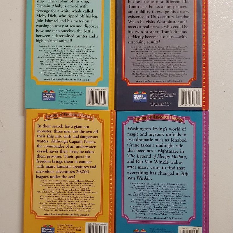 Treasury of Illustrated Classics Books