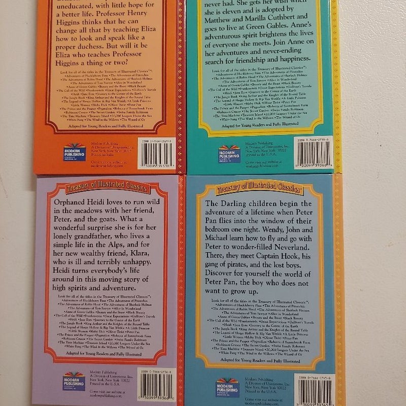 Treasury of Illustrated Classics Books