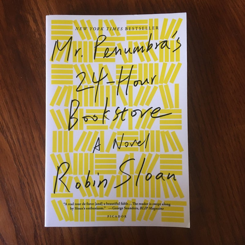 Mr. Penumbra's 24-Hour Bookstore