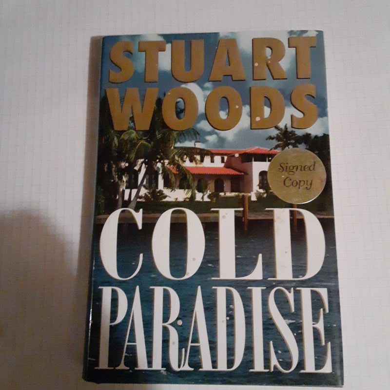 Cold Paradise, signed, 1st Edition 