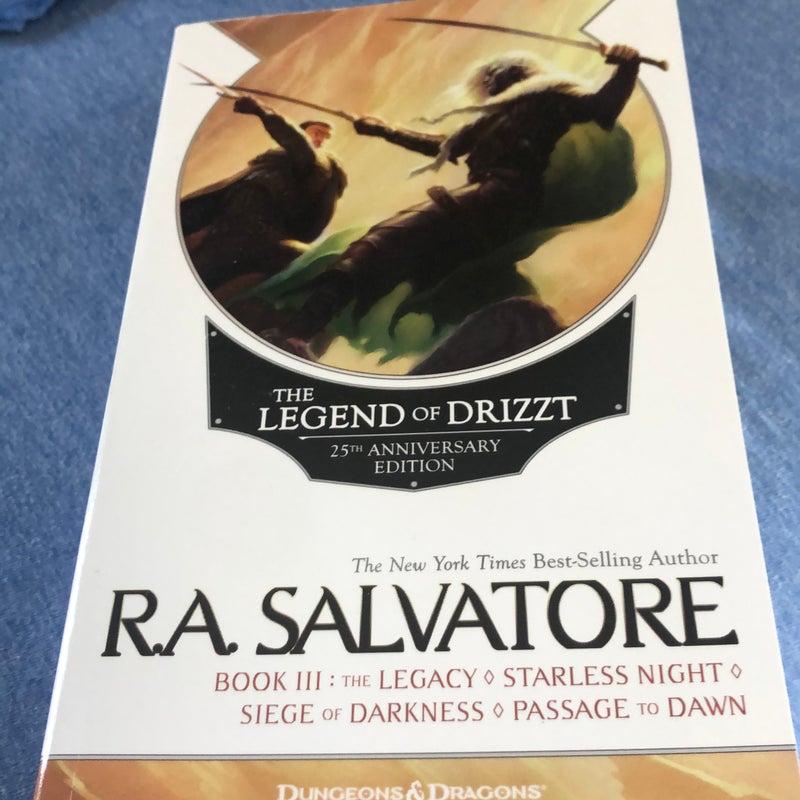 The Legend of Drizzt 25th Anniversary Edition, Book III