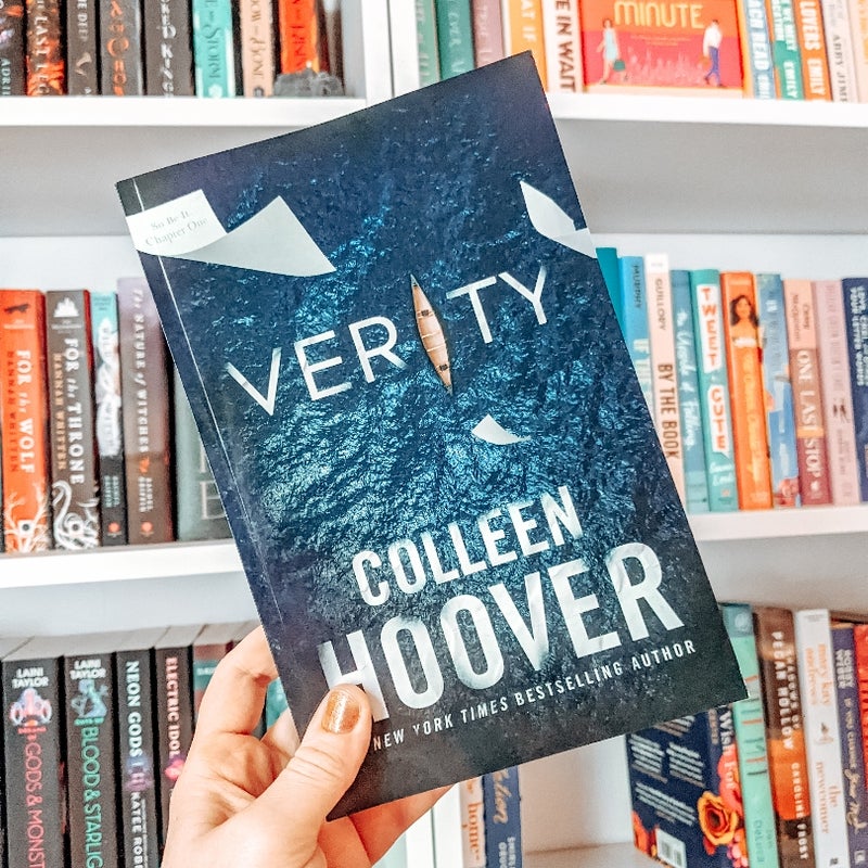 Verity deals by Colleen Hoover Exclusive Cover from The Bookworm Box NEW