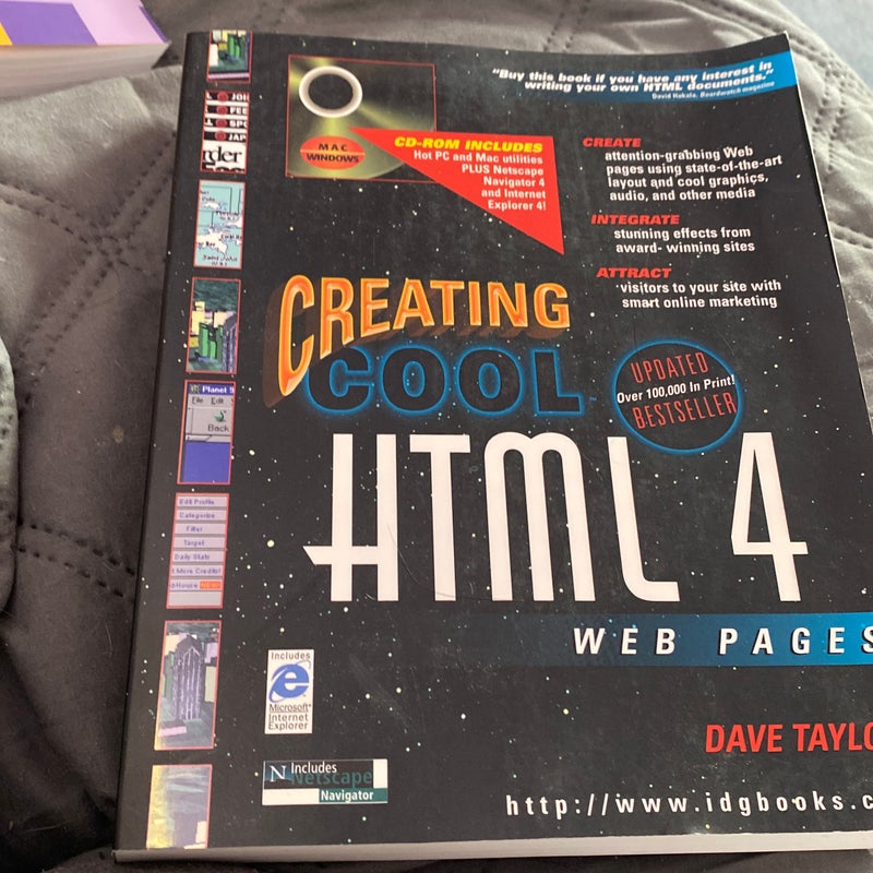 Creating Cool HTML 4 Web Pages