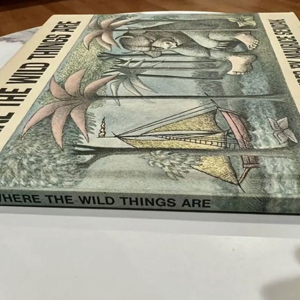 1st Edition Where The Wild Things Are Maurice Sendak 1963 Very Good