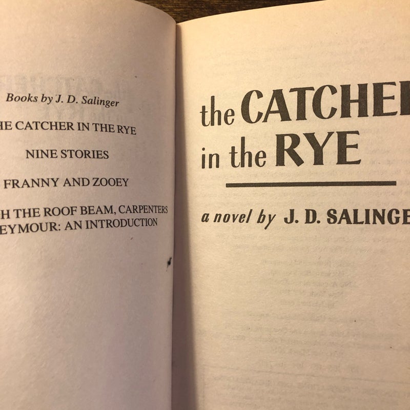 The Catcher in the Rye