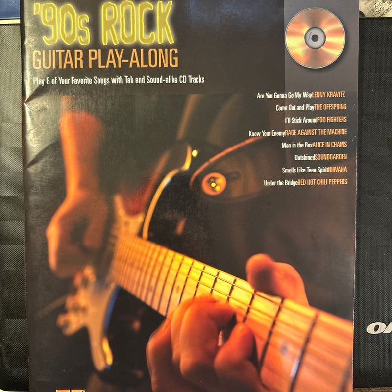 90’s Rock Guitar Play Along Vol.6 With CD 