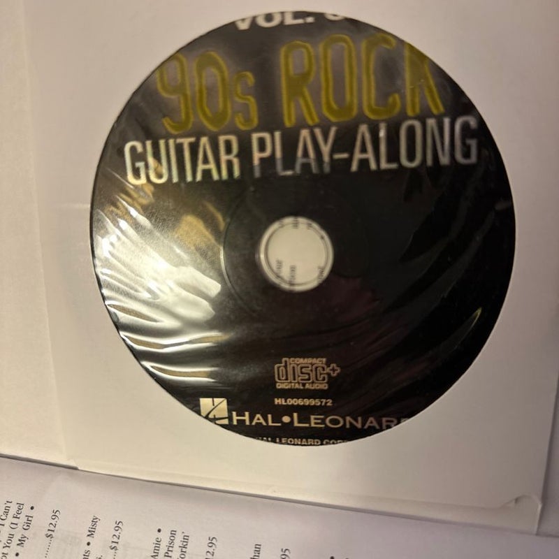 90’s Rock Guitar Play Along Vol.6 With CD 