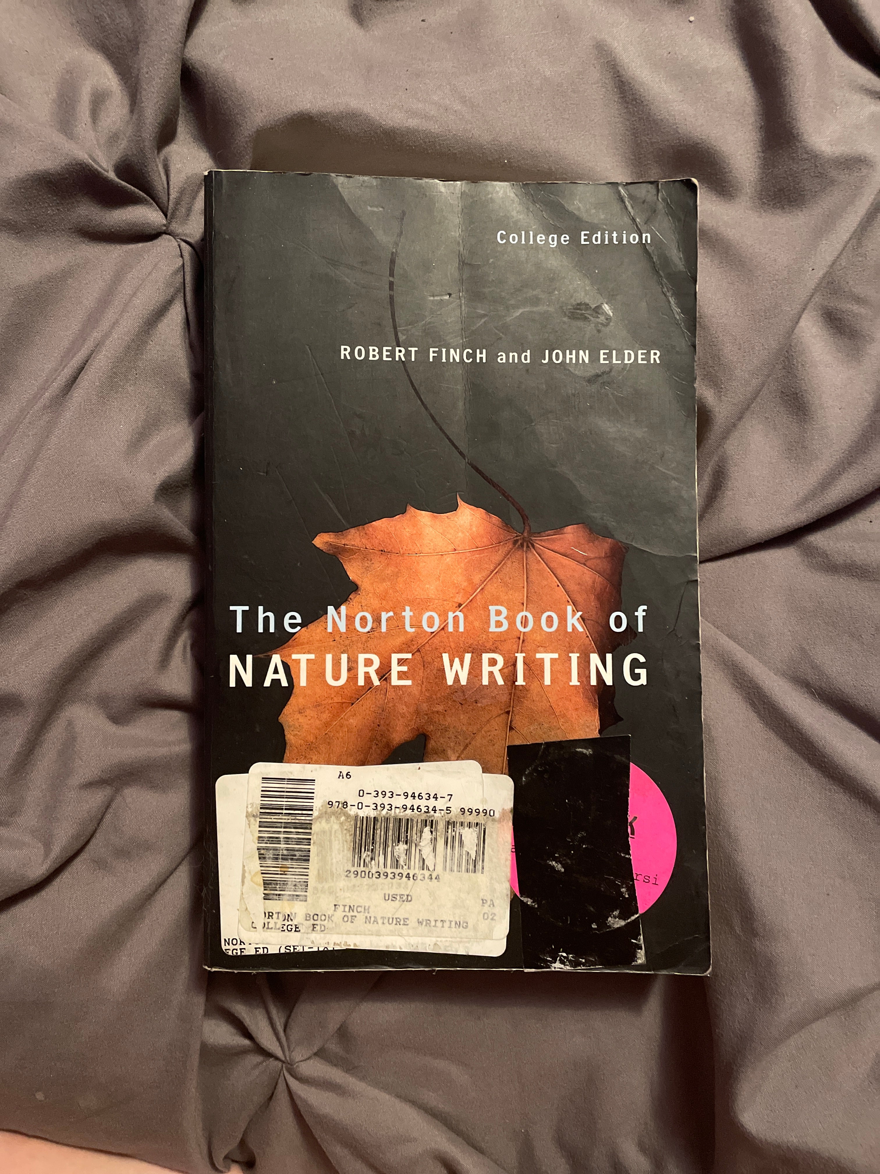 The Norton Book of Nature Writing