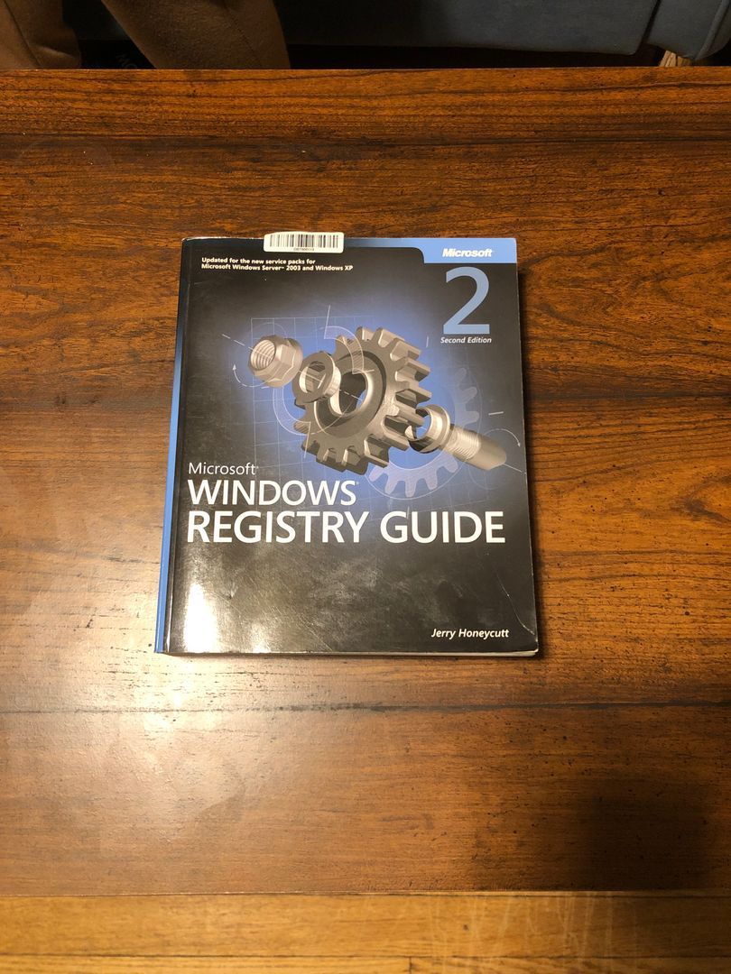 Microsoft Windows Registry Guide by Jerry Honeycutt, Jerry Honeycutt