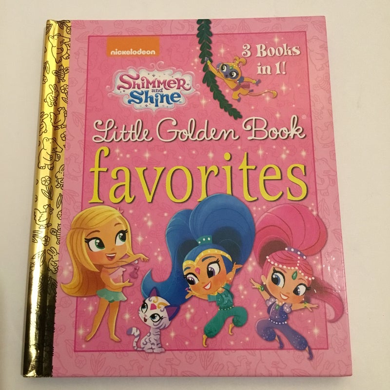 Shimmer & Shine little golden books 3 stories in 1